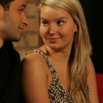 Eyes can widen simply by raising the brow.