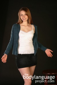 Leaving the body exposed indicates trust.