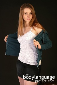 As comfort is built, more flesh is exposed.