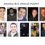 Sample B+C Male Happy